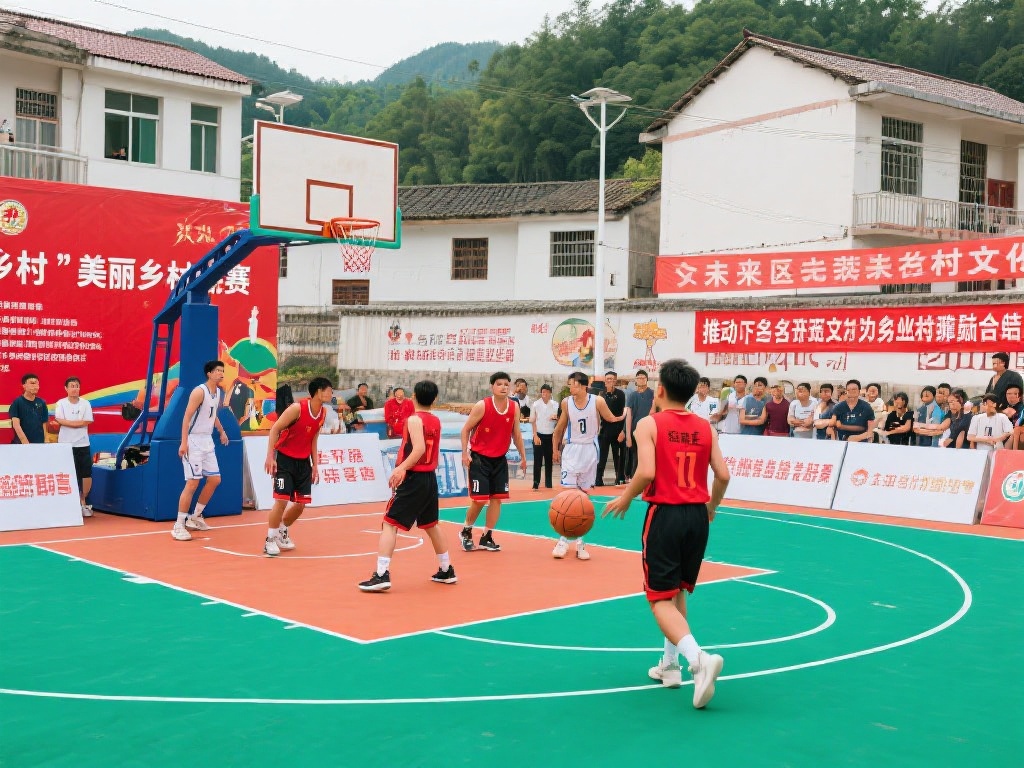 未来，在“美丽乡村”篮球联赛的推动下，各