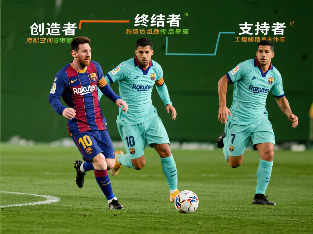 值得注意的是，梅西和苏亚雷斯的助攻数据并